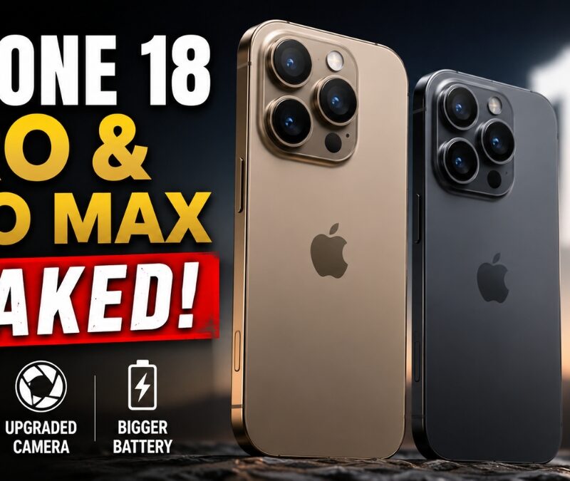 iPhone 18 Pro and Pro Max