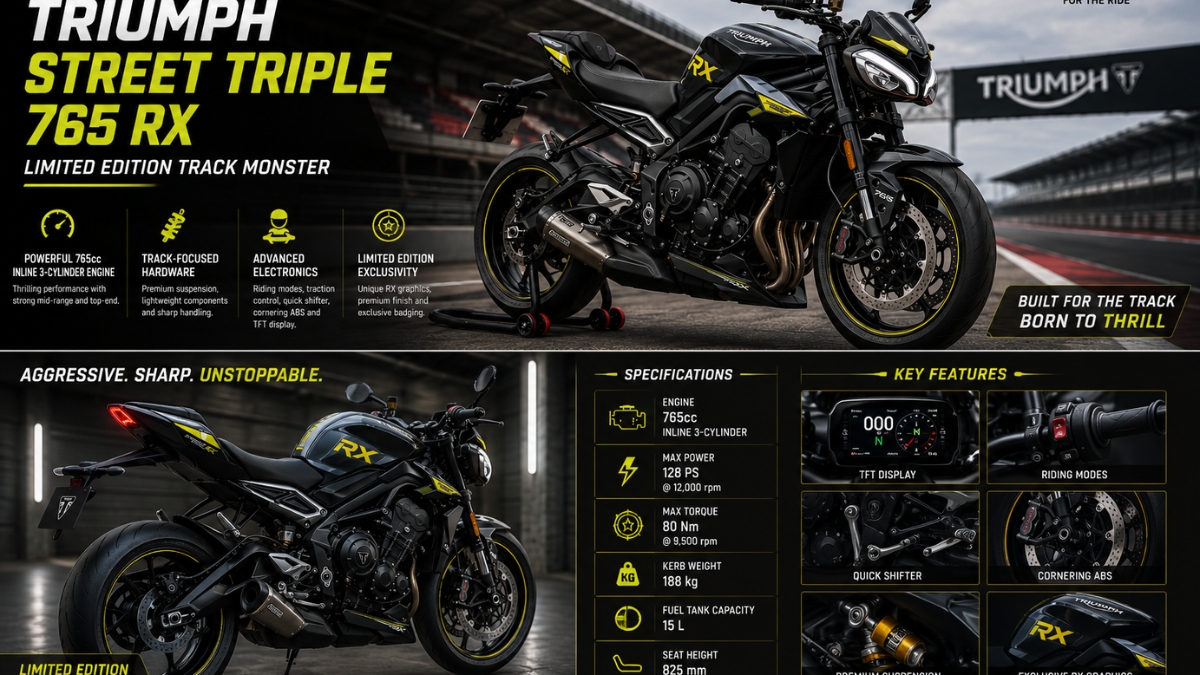 Triumph Street Triple 765 RX