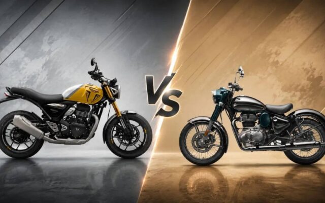 Royal Enfield Classic 350 vs Triumph Speed 400
