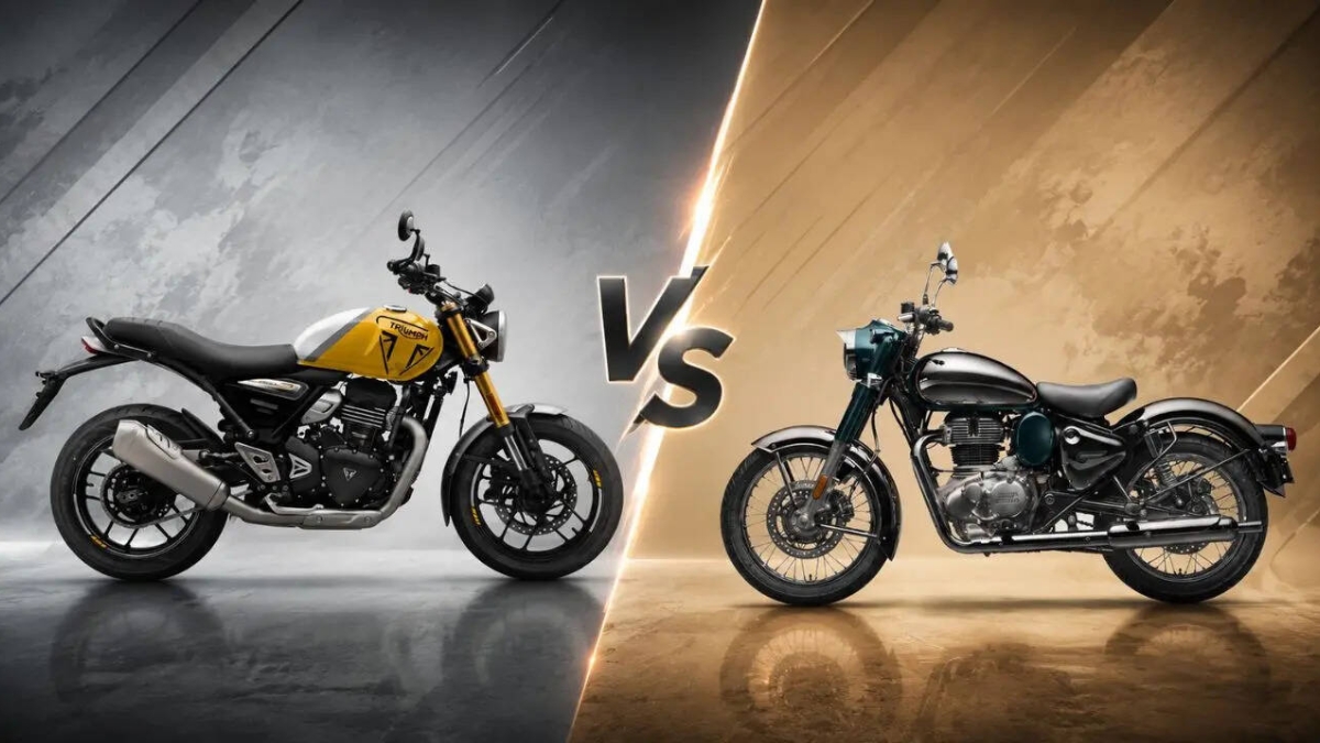 Royal Enfield Classic 350 vs Triumph Speed 400