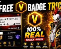 Free Fire V Badge