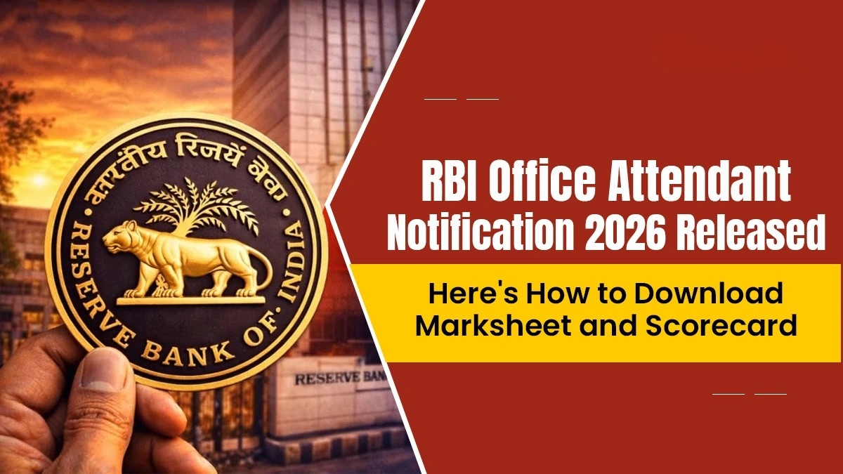 RBI Office Attendant Result