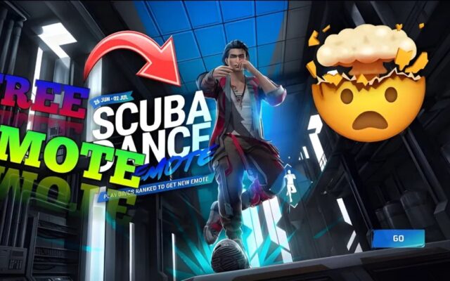 Free Fire Scuba Dance Emote