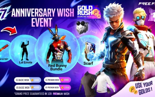 Free Fire 9th Anniversary Event