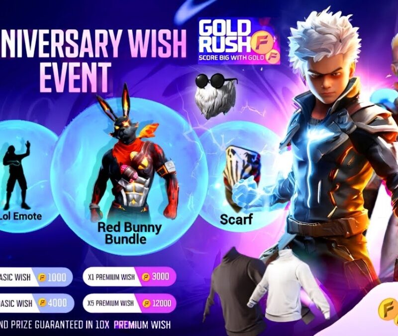 Free Fire 9th Anniversary Event