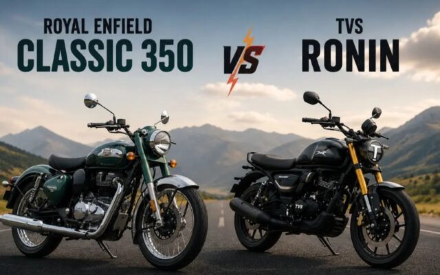 Royal Enfield Classic 350 or TVS Ronin