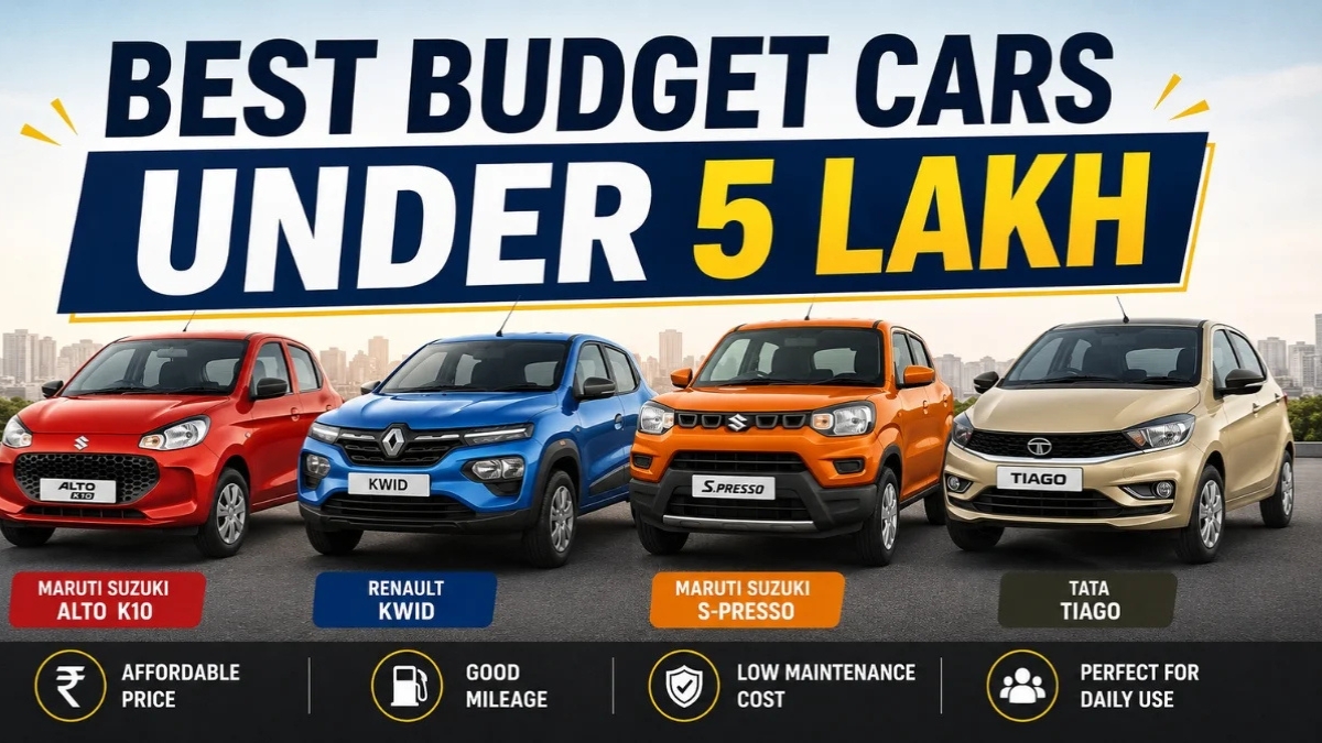 Top 4 Cheapest 5-Seater Cars