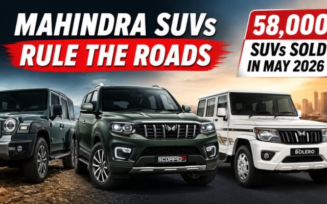 Mahindra SUV sales