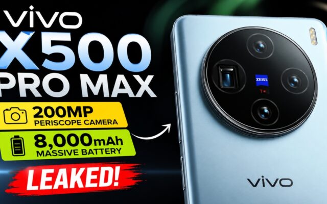 Vivo X500 Pro Max