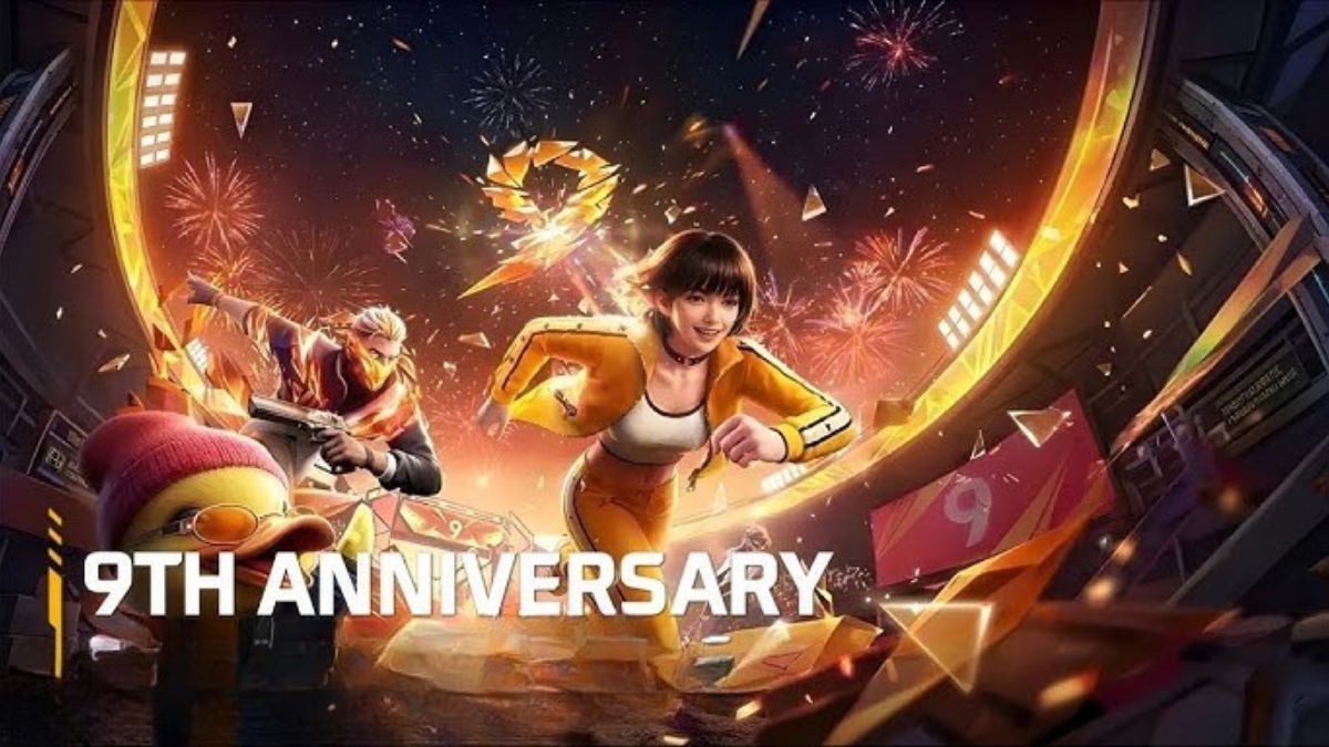 Free Fire 9th Anniversary Celebration