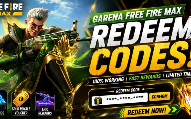 Garena Free Fire MAX Redeem Codes
