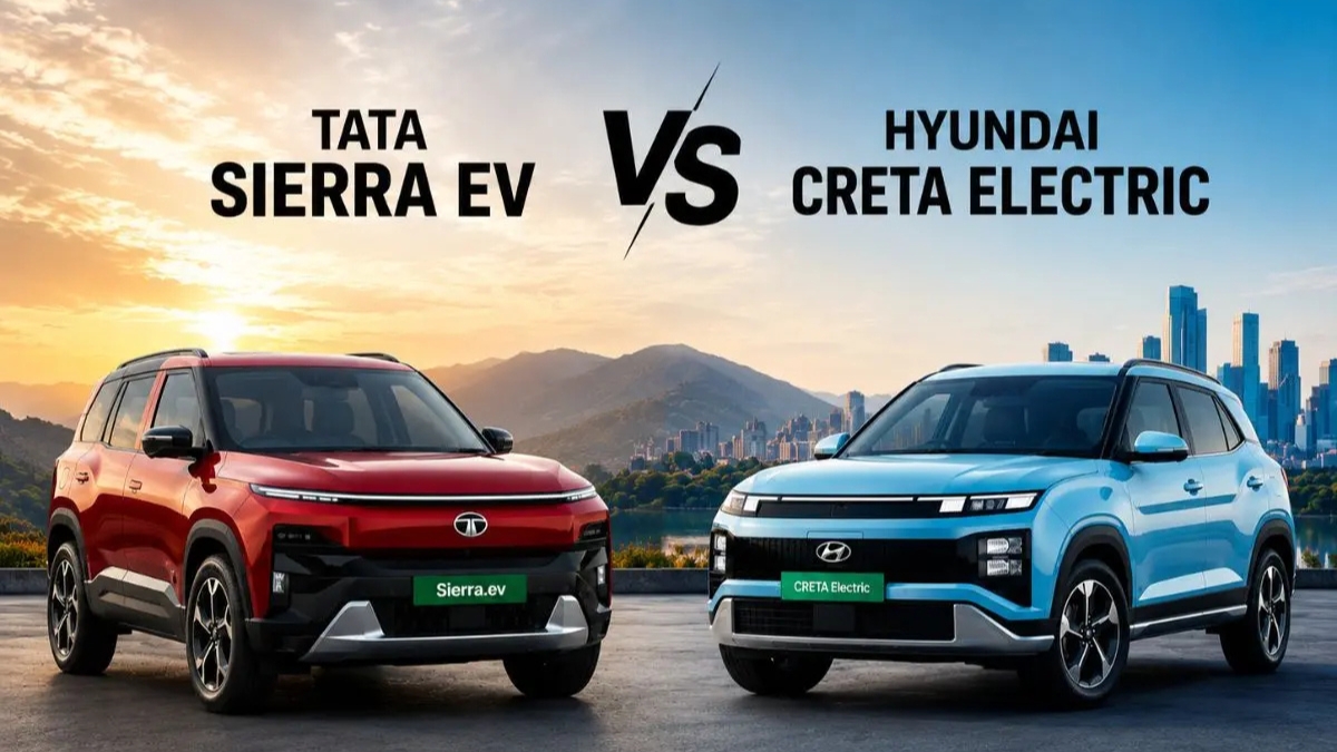 Tata Sierra EV vs Hyundai Creta Electric