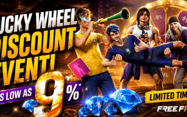 Lucky Wheel Discount Event Free Fire