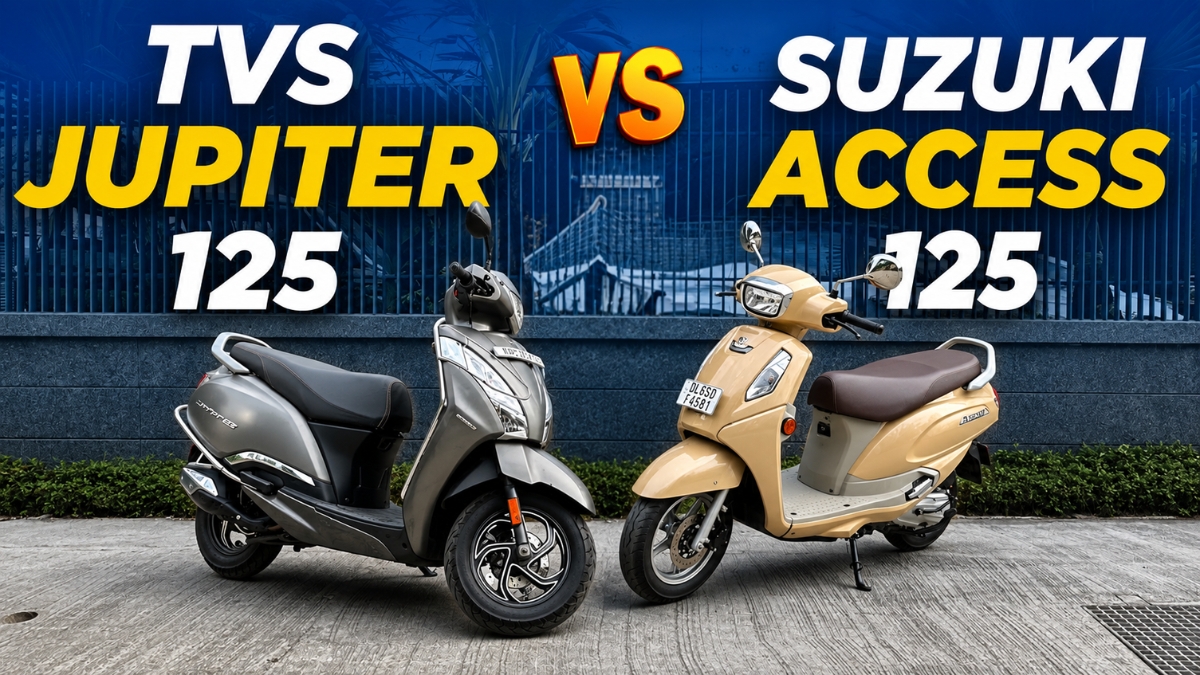 Suzuki Access 125 vs TVS Jupiter 125