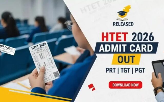 HTET Admit Card 2026
