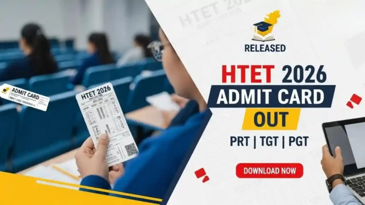 HTET Admit Card 2026