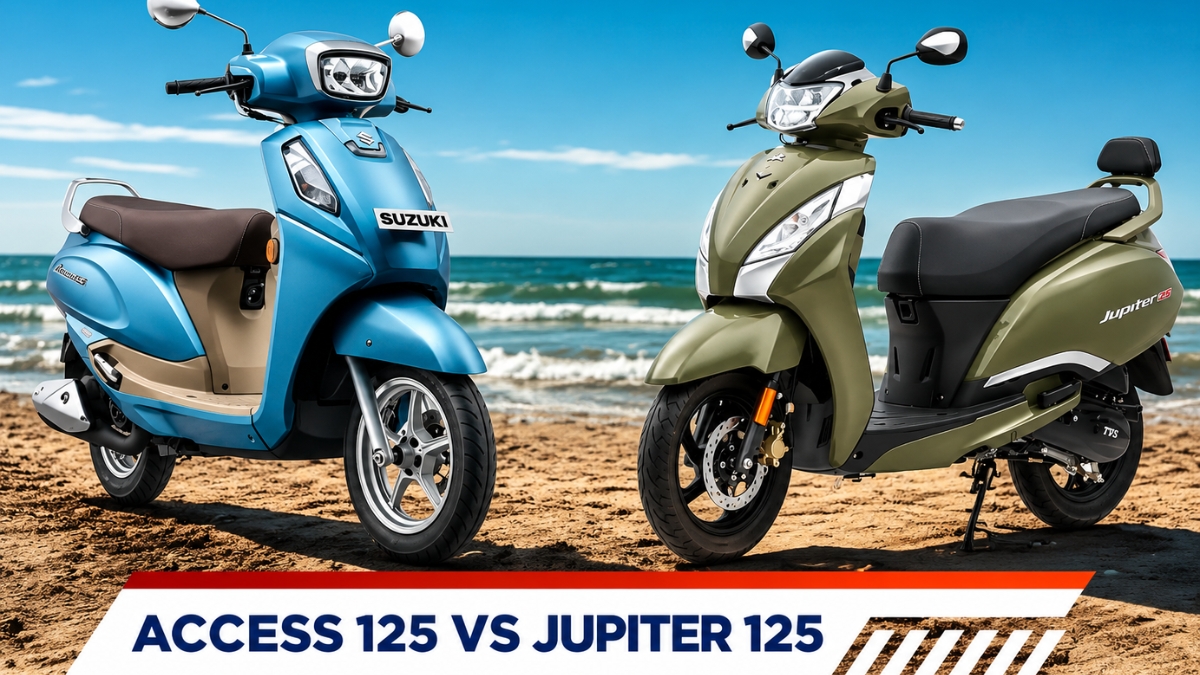 Suzuki Access 125 vs TVS Jupiter 125