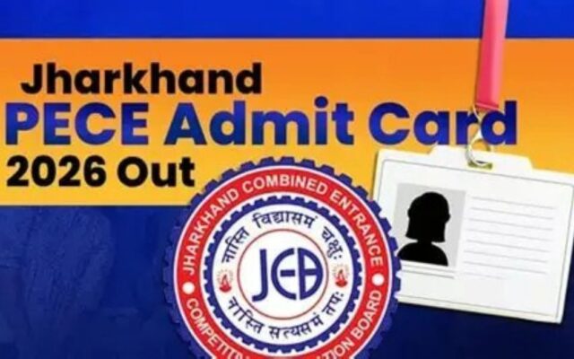 Jharkhand PECE Admit Card 2026