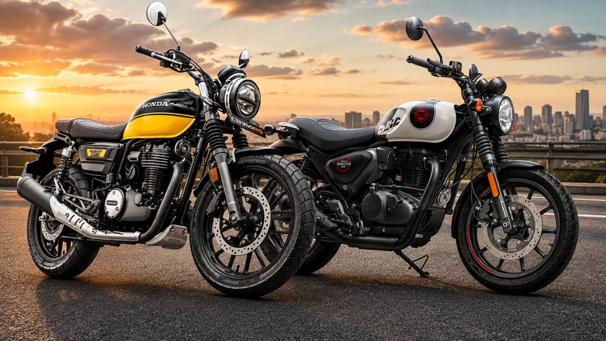 Royal Enfield Hunter vs Honda CB350