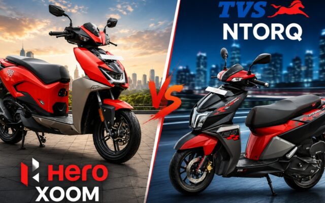 TVS Ntorq 125 vs Hero Xoom 125