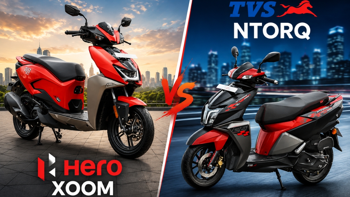 TVS Ntorq 125 vs Hero Xoom 125
