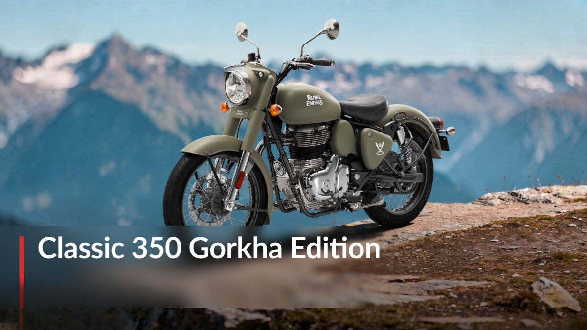Royal Enfield Classic 350 Gorkha Edition