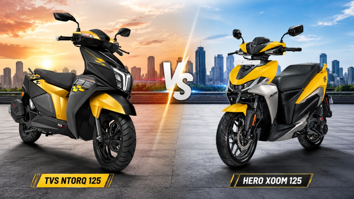 TVS Ntorq 125 vs Hero Xoom 125